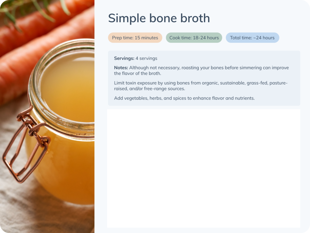 bone broth for dogs